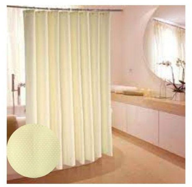 Bathroom Shower Curtain (Cream)