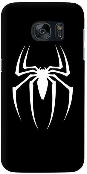 Stylizedd  Samsung Galaxy S7 Edge Premium Slim Snap case cover Matte Finish - Spidermark ‫(Black)