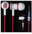 Generic Moving-iron In-ear Headphone With Red Cable And White Ear Plug
