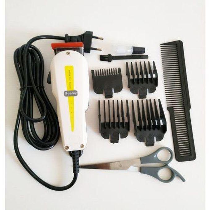 Geemy Professional Hair Clipper Shaving Machine Shaver TOP KINYOZI