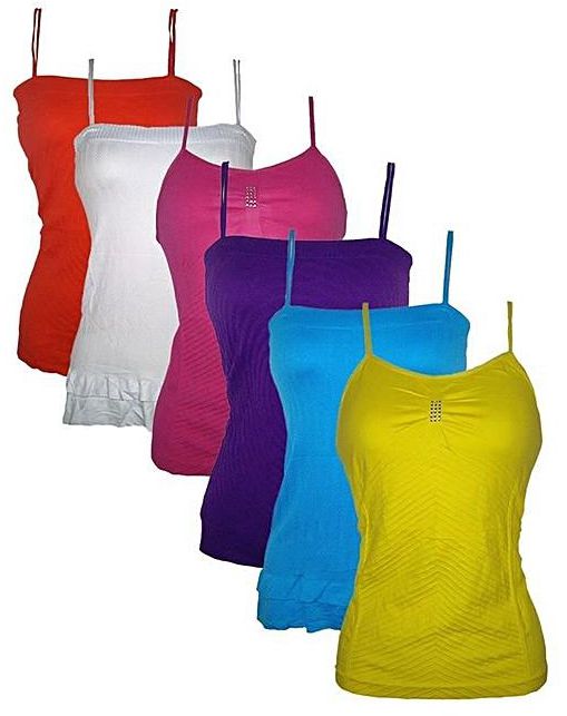Fashion Womens 6-in-1 Camisoles