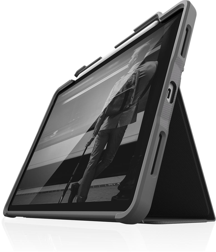 STM Dux Plus iPad Pro models 11" with Apple Pencil Storage (2021) , Black
