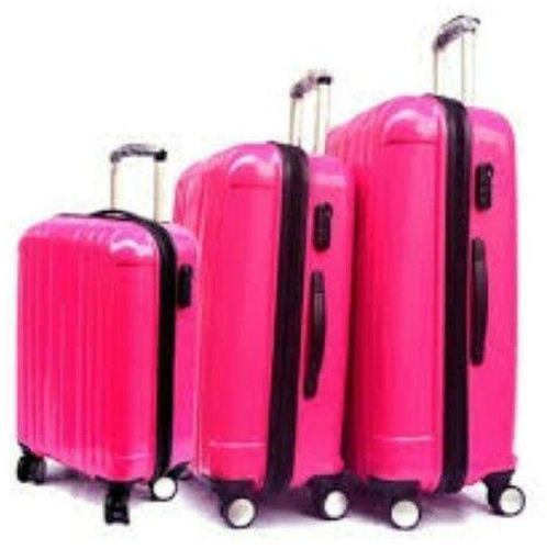 Pink Roller Box Set Of 3 Small,medium And Large