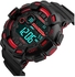 SKMEI 1243 50M Waterproof Men's Digital Outdoor Sports Watch with Chronograph / LED Display / Alarm Clock - Red