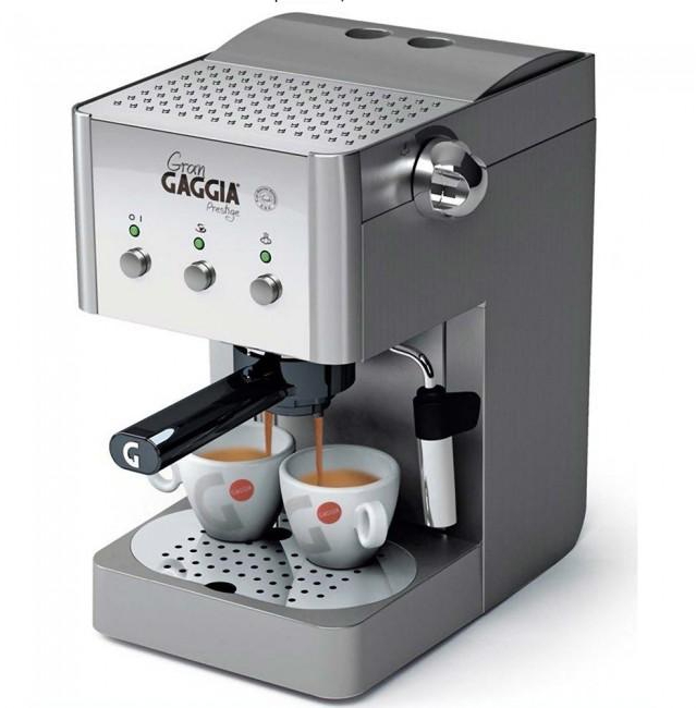 Gaggia Prestige Manual Espresso Machine Silver