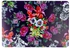Floral Printed Hard Case For Apple MacBook Air 11/11.6-Inch Purple/Pink/White