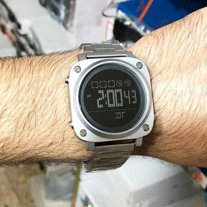 Skmei Gray Stylish Men's Digital LED Wrist Watch