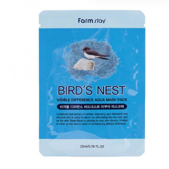 Farm Stay Bird's Nest Visible Difference Aqua Mask Pack - 23ML