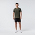 Decathlon Men's Breathable Crew Neck Essential Fitness T-Shirt - Olive