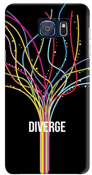 Stylizedd Samsung Galaxy S6 Edge-Plus Premium Slim Snap case cover Matte Finish - Diverge - Black