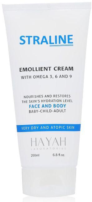 HAYAH LABORATORIES Straline Emollient Cream For Face & Body - 200 Ml