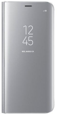 Samsung EF-ZG950C - Clear View Standing Cover for Galaxy S8 - Silver