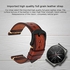حزام جلدي كلاسيكي من Remson، حزام بديل من الجلد لساعة Huawei Watch GT 2 Pro (بني)