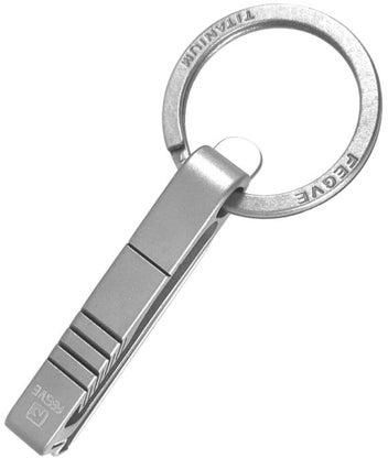 Titanium Waist Belt Key Ring Holder