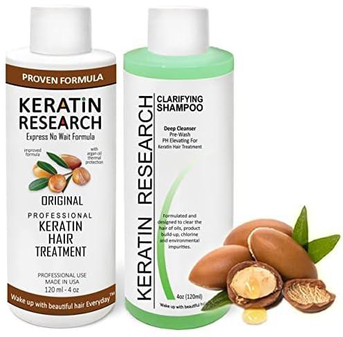 Keratin Research Complex Brazilian Hair Blowout Treatment (120ml)