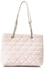 Ice Club Classic Quilted Leather Shoulder Bag - Beige