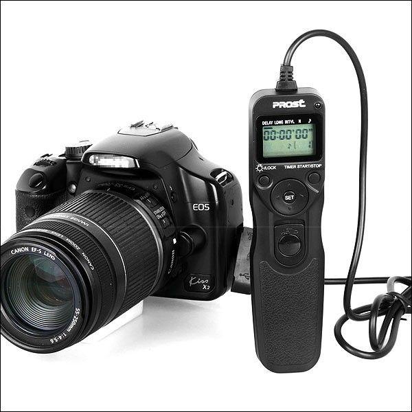mer Intervalometer Remote RS-60E3 For Canon EOS 550D 600D 650D 700D 100D 1000D