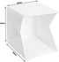Studio Light Box Portable Tent Kit - 2 LED USB With Remote 40x40x40cm White