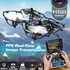 JJRC H6D 4CH 6 Axis 5.8G FPV RC Quadcopter RTF 2.0MP HD Camera CF Mode 360° Rolling with LED Light-Black