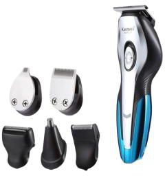 Kemei 11 in 1 Rechargeable Grooming Kit, Dry Only, Multi Color - KM-5031