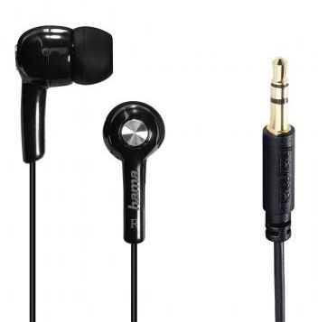 Hama 00135615 Basic4Music  In-Ear Stereo Headphones, black