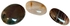 Sherif Gemstones لهواة اقتناء الأحجار الكريمة الطبيعية - مجموعة من 4 قطع من العقيق الطبيعي حجم صغير لجميع الاستخدامات