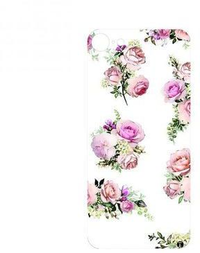 Printed Back Phone Sticker For Iphone 8 Plus Beautiful Flowers