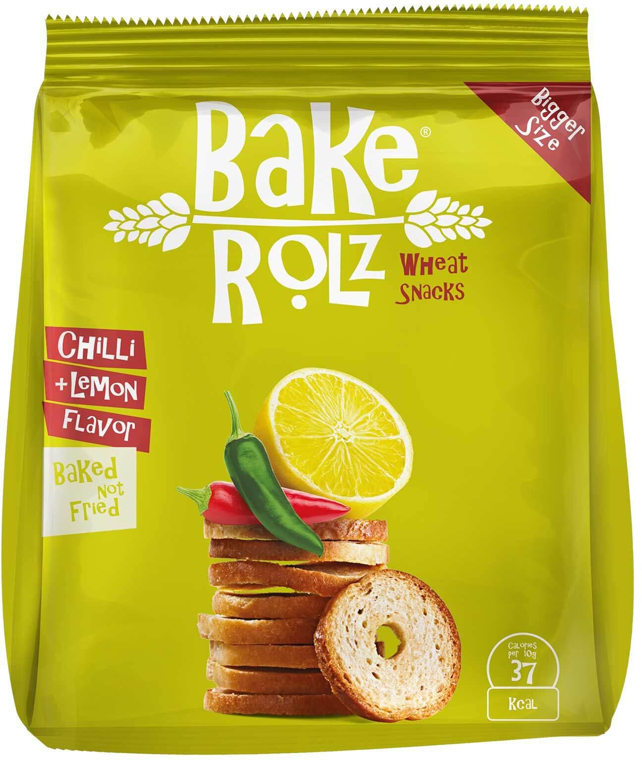 Bake Rolz Chili &amp; Lemon - 68 gram