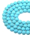 100PCS 8mm Blue Turquoise Gemstone, For Jewelry Making