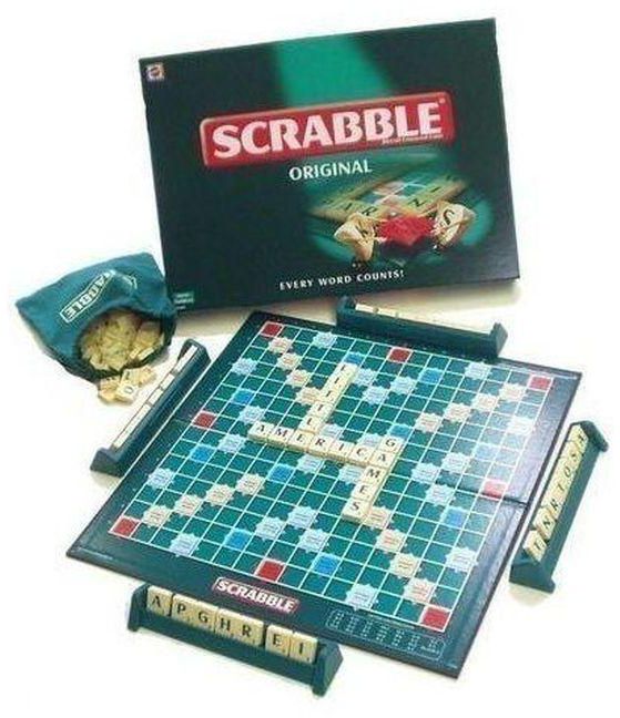 Scrabble Big Board Game Set - Scrabble Game Set For Fun