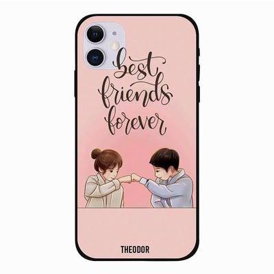 Protective Case Cover For Apple iPhone 12 mini Best Friends Forever