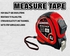 Juneng Rubber Measuring Tape 5Mx25MM