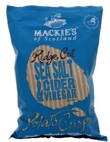 Mackies Ridge Cut Sea Salt & Cider Vinegar Potato Crisps 150 g