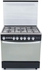 Get White Point WPGC9060BXTA Gas Cooker, 5 Burners, 60x90 cm, Fan, Stainless Steel - Black Silver with best offers | Raneen.com