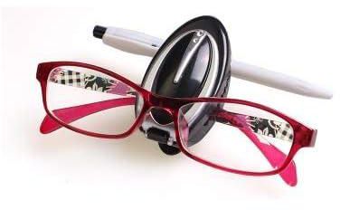 1Pcs Eye Glasses Card Pen Holder Clip Car Vehicle Accessory Sun Visor Sunglasses Plastic-black color