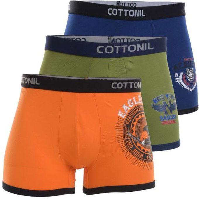 Cottonil Pack Of 3 Cotton Relax Boxer For Men