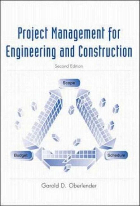 Project Management For Engineering And Construction Book