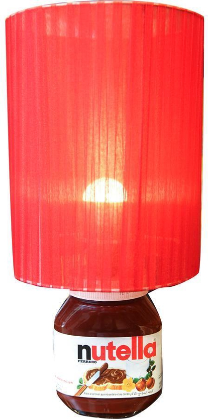 Nutella Jar Side Lamp