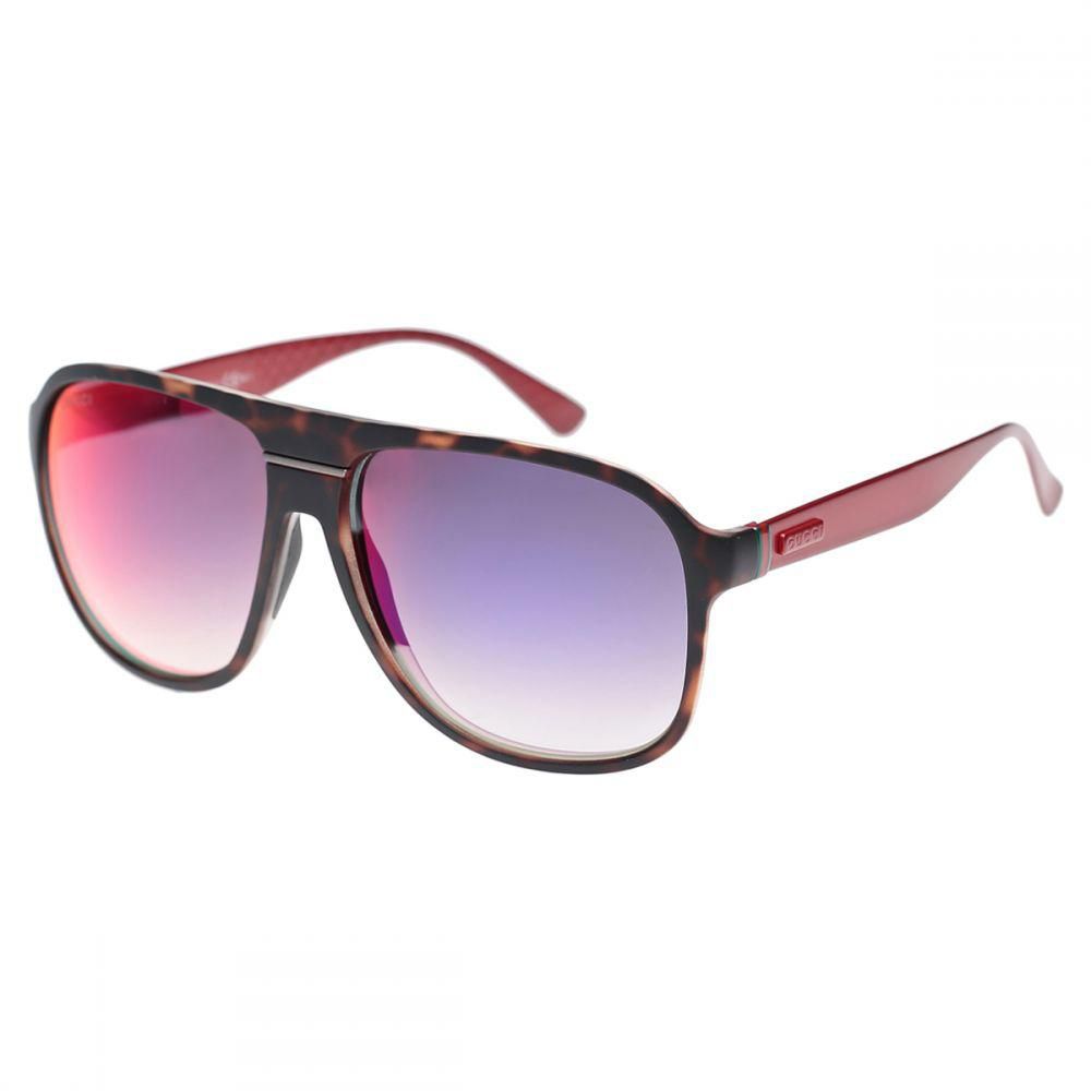 Gucci Pilot Men's Sunglasses - Tortoise Red - GG 1076/S H6Q HI-59-14-140