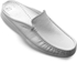 Silver Shoes Men White Medical Sabot Made Of Genuine Leather