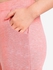 Plus Size Contrast Lace Panel Pocket Capri Leggings - M | Us 10