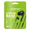 Oraimo Pure Bass Stereo Earphones/Free Rubber Buds Oraimo strong bass earphones are designed to generate a pure bass that is deep and powerful.