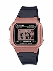 Casio Mens Quartz Watch, Digital Display and Resin Strap W-217HM-5AVDF