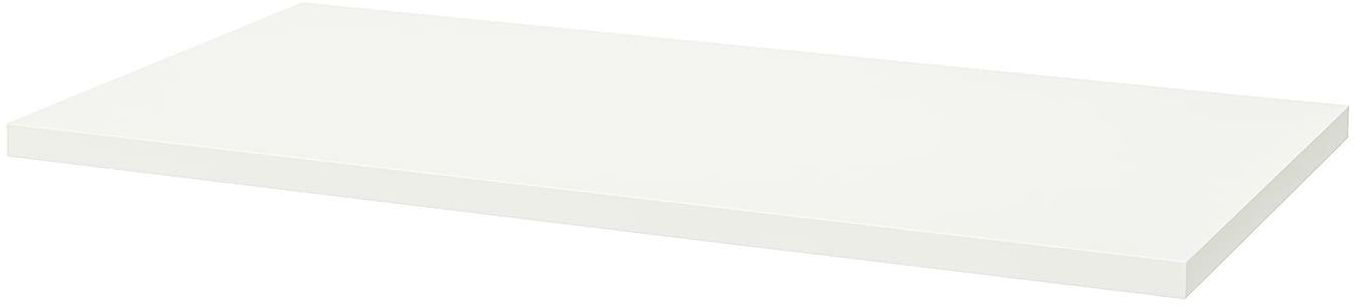 LAGKAPTEN Table top - white 120x60 cm