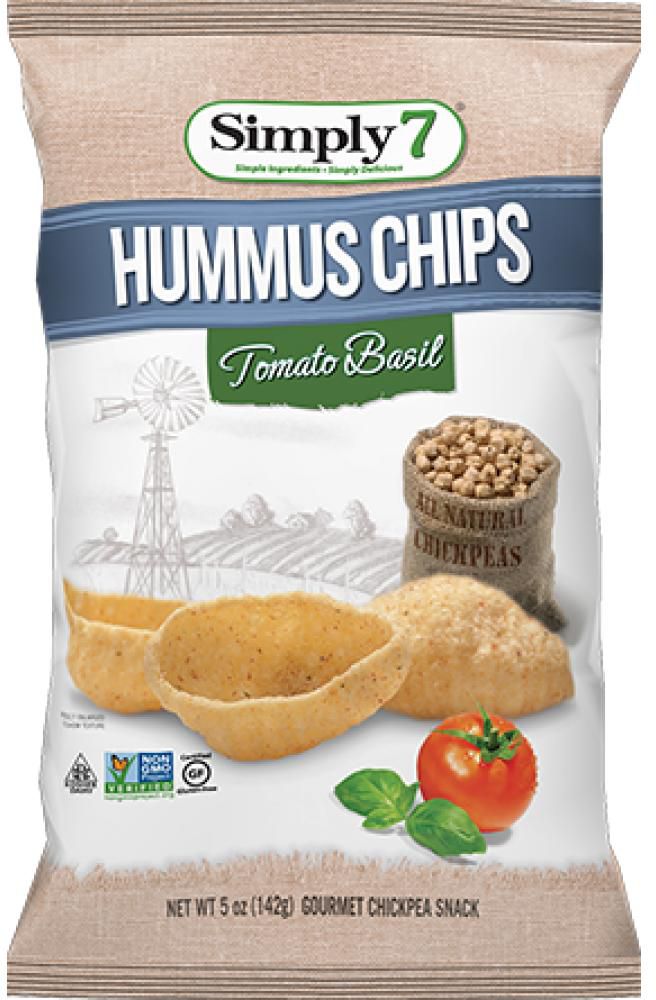 Simply 7 Tomato Basil Hummus Chips 142g