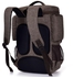 Socko Laptop Backpack Water Resistant Bookbag 17.3Inch- Brown