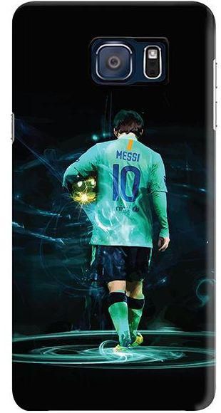 Stylizedd Samsung Galaxy S6 Edge-Plus Premium Slim Snap case cover Matte Finish - Golden Messi