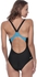 Arena AR2A138-5804 W Fogo One Piece Swimming Suit for Women - 34 US/UK, Multi Color