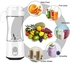 Arabest Portable Blender, 380ml Powerful Personal Blender with 4 Blades, Drink Mixer USB Rechargeable Fruit Blender for Shakes and Smoothies, Single Serve Blender for Home, Travel, Outdoors (White)