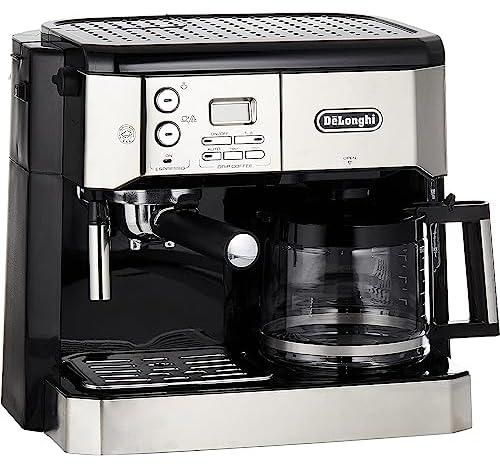 Delonghi BCO431.S Dual Function Coffee Machine Espresso And Drip Coffee,Espresso Machine,Silver/Black (international warranty)